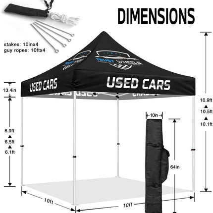ABLEM8CANOPY USED CARS 10x10 Canopy Cabin Tent - ablem8canopy