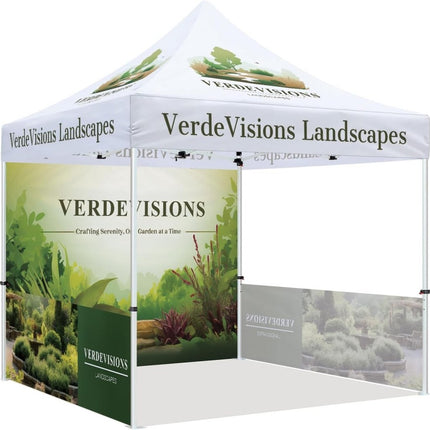 ABLEM8CANOPY Verde Visions Landscapes 10x10 Canopy Tents with Sidewalls - ablem8canopy