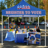 ABLEM8CANOPY Voter Registration 10x10 Commercial Pop Up Canopy Tents - ablem8canopy