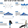 ABLEM8CANOPY Voter Registration 10x10 Commercial Pop Up Canopy Tents - ablem8canopy