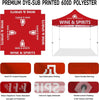 ABLEM8CANOPY Wine and Spirits 10x10 Pop Up Canopy Tent - ablem8canopy