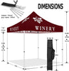 ABLEM8CANOPY Winery 10x10 Pop Up Tent Canopy For Tent Wine - ablem8canopy