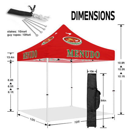 Best Canopy Tent - ABLEM8CANOPY Menudo 10x10 Pop Up Canopy Tent - ablem8canopy