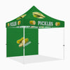 Branded Tent Canopy - ABLEM8CANOPY Pickles 10x10 Easy Pop Up Canopy Tent - ablem8canopy