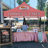Camping Food Tent - 10 Canopy Tent for Cookies & Cakes - ablem8canopy