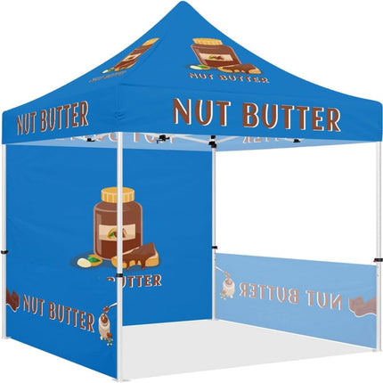 Canopy Tents 10x10 - ABLEM8CANOPY Nut Butter 10x10 Pop Up Canopy Tent - ablem8canopy