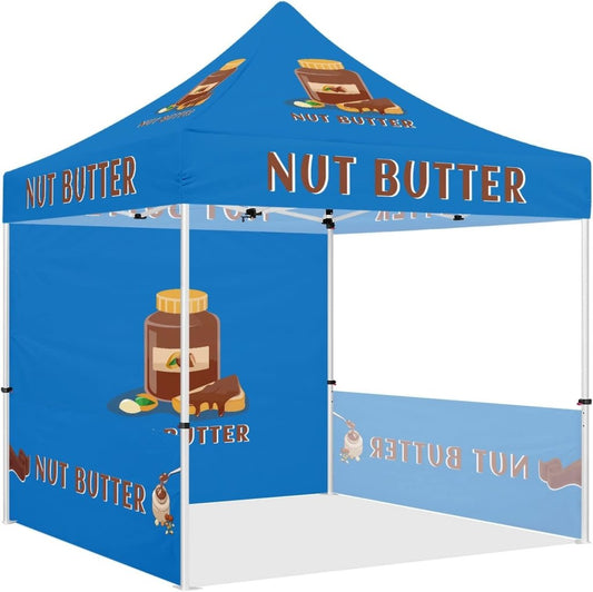 Canopy Tents 10x10 - ABLEM8CANOPY Nut Butter 10x10 Pop Up Canopy Tent - ablem8canopy
