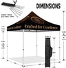 Cigar Tent - Crafted for Excellence Commercial Canopy Tent 10x10 - ablem8canopy