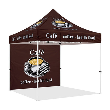 Coffee Canopy - 10x10 Pop Up Tents and Canopies for Coffee and Food Outdoor Catering - ablem8canopy