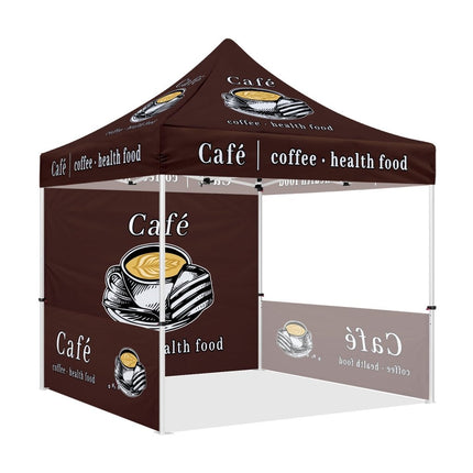 Coffee Canopy - 10x10 Pop Up Tents and Canopies for Coffee and Food Outdoor Catering - ablem8canopy