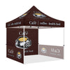 Coffee Canopy - 10x10 Pop Up Tents and Canopies for Coffee and Food Outdoor Catering - ablem8canopy