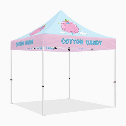 Cotton Candy Tent - Cotton Candy 10x10 Pop Up Canopy and Tent - ablem8canopy