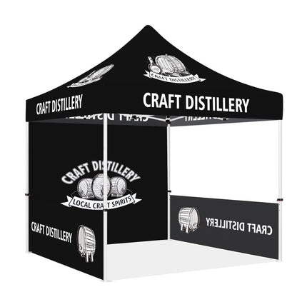 Craft Beer Tent - Craft Distillery 10x10 Pop Up Canopy Tent - ablem8canopy