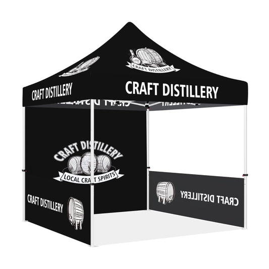 Craft Beer Tent - Craft Distillery 10x10 Pop Up Canopy Tent - ablem8canopy