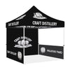 Craft Beer Tent - Craft Distillery 10x10 Pop Up Canopy Tent - ablem8canopy