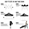 Craft Beer Tent - Craft Distillery 10x10 Pop Up Canopy Tent - ablem8canopy
