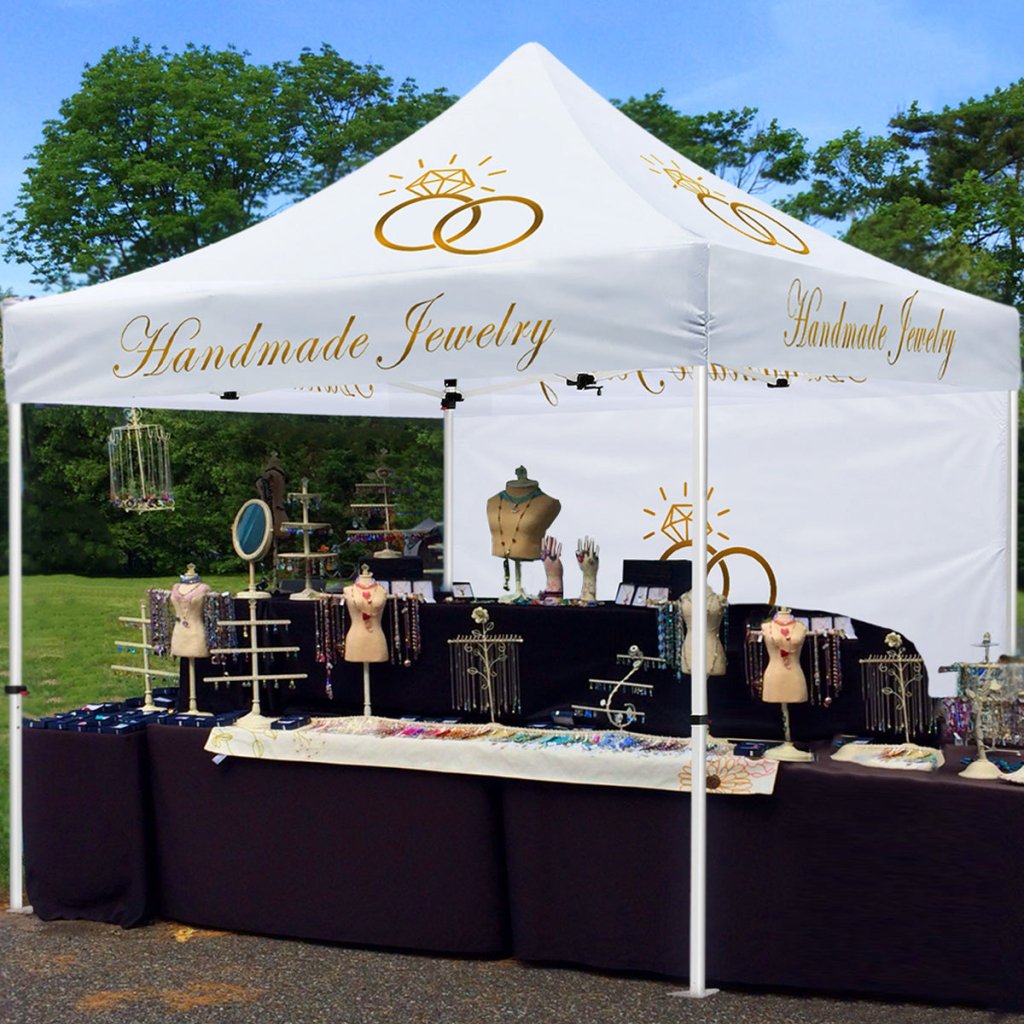 Handmade Jewelry 10x10 Pop Up Canopy Tent ablem8canopy