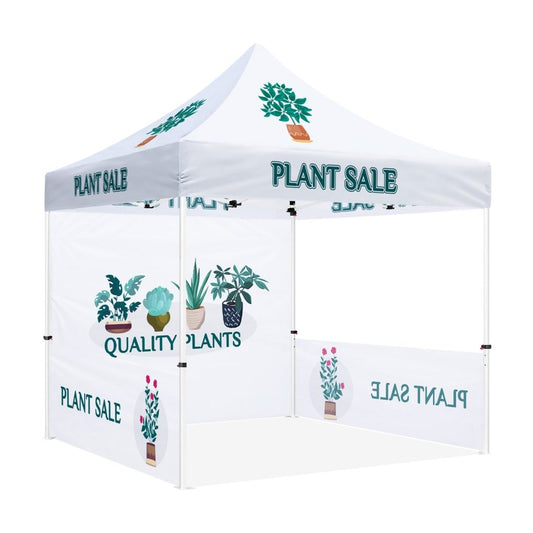 Craft Show Tent - ABLEM8CANOPY Plant Sale 10x10 Customizable Canopy Tent - ablem8canopy