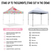 Custom 10x10 Canopy Tent with Company Logo for Tie - Dye Clothing - ablem8canopy