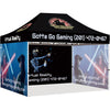 Custom 10x15 Canopy + Back Wall + 2 Full Side Walls - ablem8canopy
