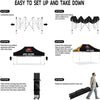 Custom 10x15 Canopy + Back Wall + 2 Full Side Walls - ablem8canopy