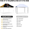 Custom 10x15 Canopy + Back Wall + 2 Full Side Walls - ablem8canopy