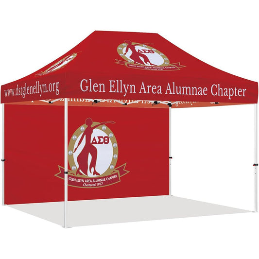 Custom 10x15 Canopy + Back Wall - ablem8canopy