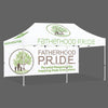 Custom 10x20 Canopy + Back Wall - ablem8canopy