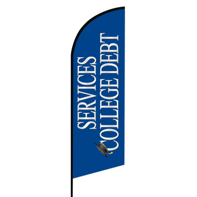 Custom Business Flag - ablem8canopy