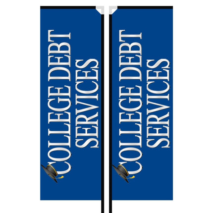 Custom Business Flag - ablem8canopy
