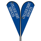 TearDrop Flag / Double Sided / Tent Flag Holder
