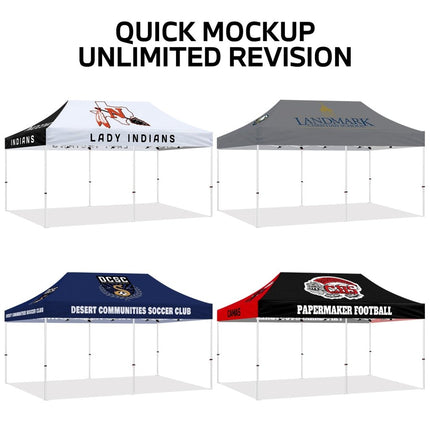 Custom Canopy Tent 10x20 - Custom 10x20 Pop Up Canopy Top - ablem8canopy