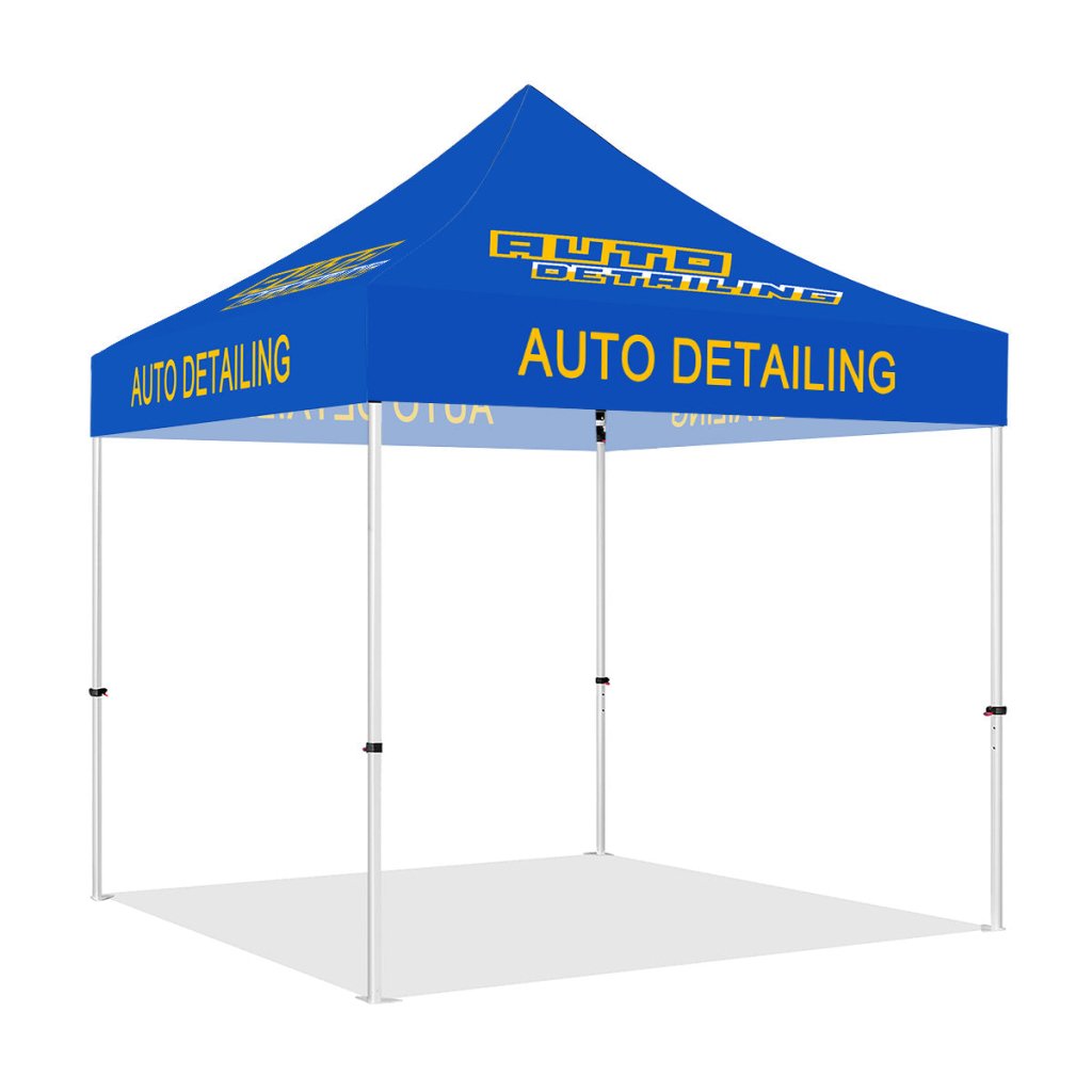 detailing tent Custom Canopy Top 10x10 with Frame or Without Frame