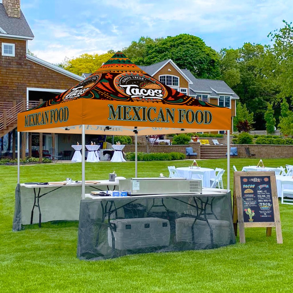 Vendor Booth Food Tents For Sale EighteenTek 12'X12' Commercial