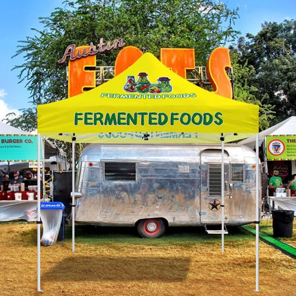 Food Cover Tents - Fermented Food 10x10 Pop Up Canopy Tent - ablem8canopy