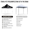 Food Tent Covers - Fish & Chips 10x10 Pop Up Canopy Tent - ablem8canopy