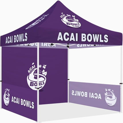 Food Tents for Sale - 10x10 Pop Up Canopy Tents for Acai Bowls Smoothies Food Vendors - ablem8canopy