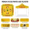 Food Truck Tent - Tamales canopy tent 10 x 10 - ablem8canopy