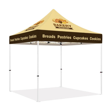 Food Vendor Tent - Bakery 10x10 Pop Up Canopy Tent - ablem8canopy