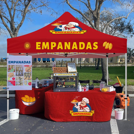 Food Vendor Tents - ABLEM8CANOPY 10x10 Empanadas canopy tent heavy duty - ablem8canopy
