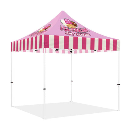 Ice Cream Tent - ABLEM8CANOPY Ice Cream 10x10 Personalized Canopy Tents for Sale - ablem8canopy
