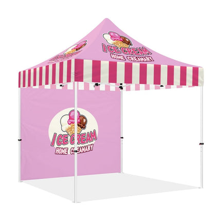 Ice Cream Tent - ABLEM8CANOPY Ice Cream 10x10 Personalized Canopy Tents for Sale - ablem8canopy