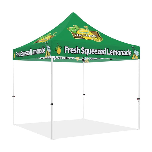 Lemonade Tent - 10x10 Fresh Squeezed Lemonade Pop Up Tent - ablem8canopy