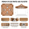 Pet Shop Tent - Doggie Bakery 10x10 Pop Up Canopy Tent - ablem8canopy