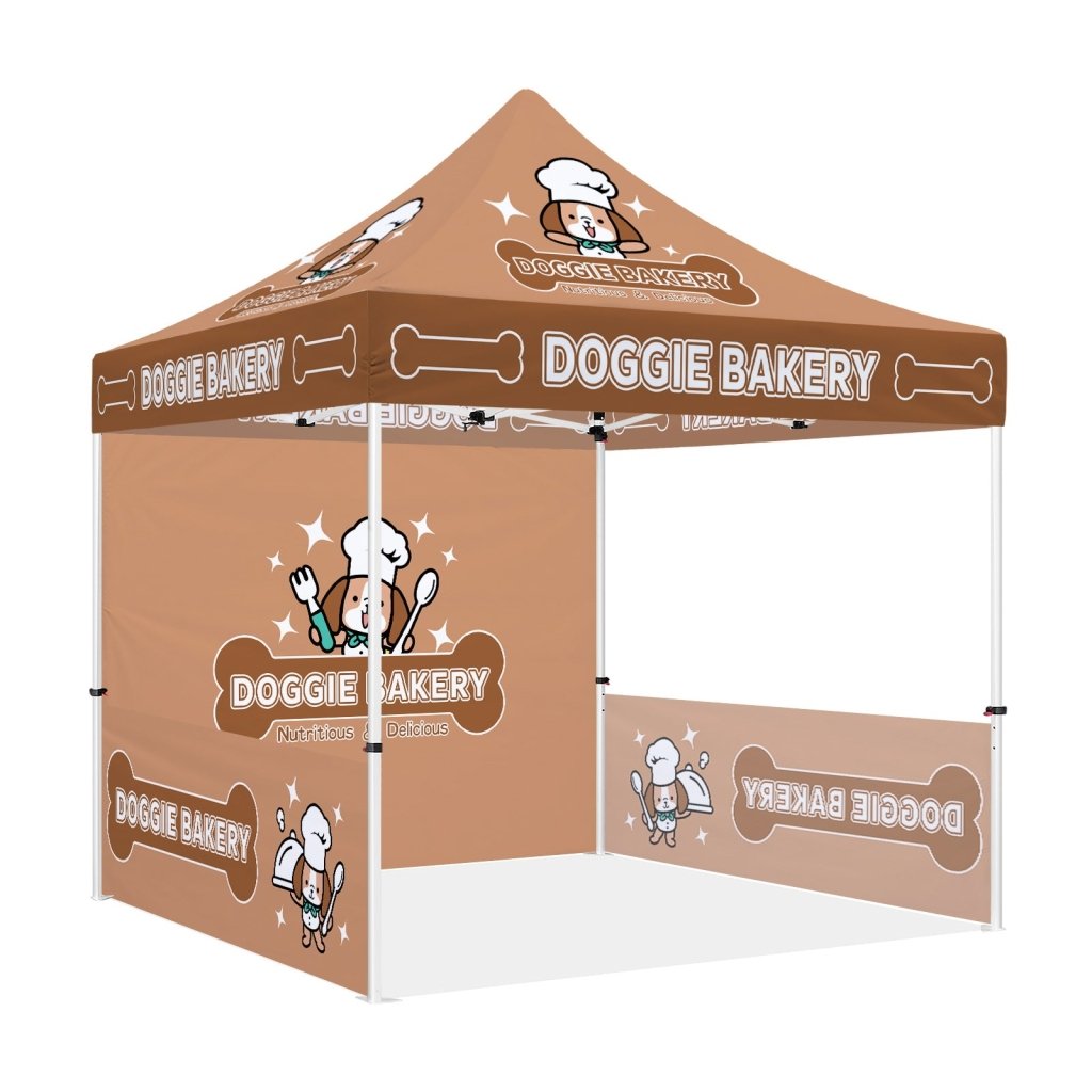 pop up tent for pets Doggie Bakery 10x10 Pop Up Canopy Tent