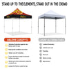 Pizza Tent - ABLEM8CANOPY Pizza Themed Heavy Duty Canopy Tent for Food Vendors - ablem8canopy
