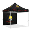 Tents for Food Vendors - 10x10 Roasted Corn Outdoor Canopy and Tents - ablem8canopy