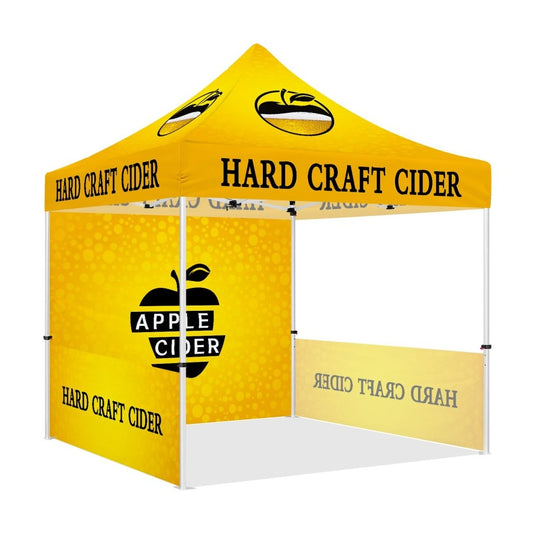 Tents for Vendors - ABLEM8CANOPY Hard Craft Cider 10x10 Food Vendor Tent - ablem8canopy