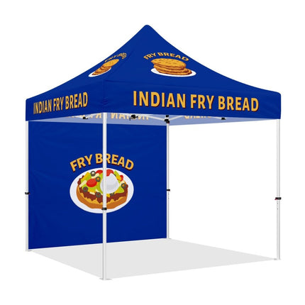 Vendor Tent with Sides - ABLEM8CANOPY Indian Fry Bread 10x10 Vendor Pop Up Tent - ablem8canopy