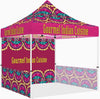 Vendor Tents - ABLEM8CANOPY Gourmet Indian Cuisine 10x10 Canopies Pop Up Tent - ablem8canopy
